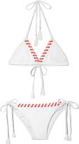 Thumbnail for your product : Vince Camuto Stitch-edge Bikini Top