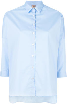 Fay plain shirt - women - Cotton/Spandex/Elastane - L