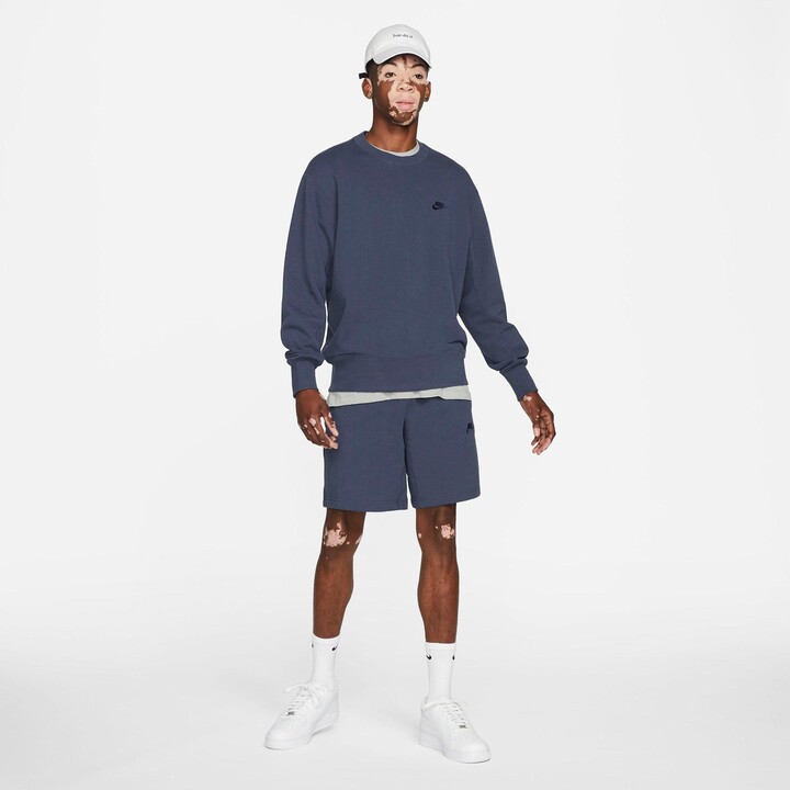 Nike Men's Sportswear Classic Fleece Crewneck Sweatshirt - ShopStyle