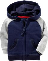Thumbnail for your product : Old Navy Color-Block Zip-Front Hoodies for Baby