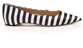Thumbnail for your product : Zoya Paul Andrew Monochrome Stripe Flats