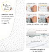Thumbnail for your product : Burt's Bees Girls Buffalo Check Organic BEESNUG Fitted Crib Sheet