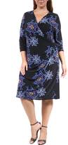 Thumbnail for your product : 24/7 Comfort Apparel Floral Printed Dress