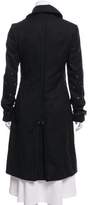 Thumbnail for your product : Stella McCartney Wool Blend Knee-Length Coat