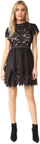 Thumbnail for your product : Rebecca Taylor Short Sleeve Lace Mix Dress