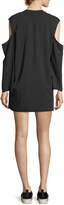 Thumbnail for your product : KENDALL + KYLIE Cutaway Long-Sleeve T-Shirt Dress