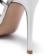 Thumbnail for your product : Gianvito Rossi Tennis 105mm crystal metallic sandals