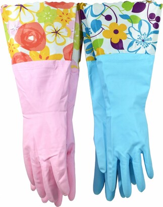G & F Products Latex Free Household Gloves, 2 Pairs