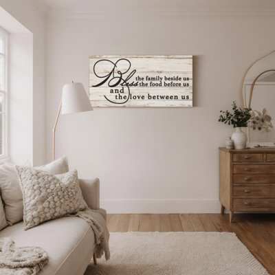 The Twillery Co. Blessing by Olivia Rose - Wrapped Canvas Textual Art