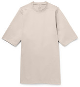 Thumbnail for your product : Rick Owens Oversized Short-Sleeved Cotton Sweatshirt
