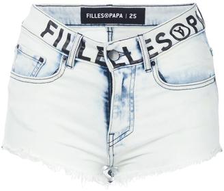 Filles a papa Cruz mini shorts - women - Cotton/Spandex/Elastane - 25