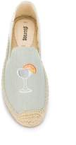 Thumbnail for your product : Soludos cocktail embroidered espadrilles