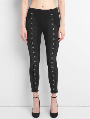 Gap Super High Rise True Skinny Jeans with Button Embellishment