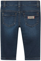Thumbnail for your product : Gucci Denim Legging Jeans, Indigo, Size 9-36 Months