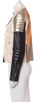 Thumbnail for your product : 3.1 Phillip Lim Metallic Leather Jacket