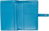 Thumbnail for your product : Bottega Veneta Blue Intrecciato Medium French Wallet