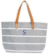 Thumbnail for your product : Cathy's Concepts Monogram Stripe Tote