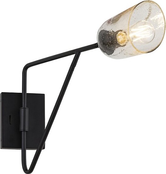 Maxim Lighting Keppe Swing Arm Wall Sconce in Bronze