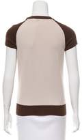 Thumbnail for your product : Gucci Colorblock Knit Top w/ Tags