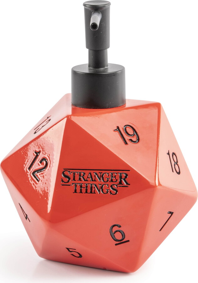 Stranger Things Dice Lotion Pump, Poly-Resin, Red, Netflix