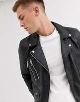 Thumbnail for your product : Barneys New York Barney's Originals Unisex leather biker jacket