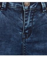 Thumbnail for your product : New Look Teens Dark Blue Mottled Denim Skinny Jean