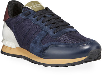 mens black valentino trainers