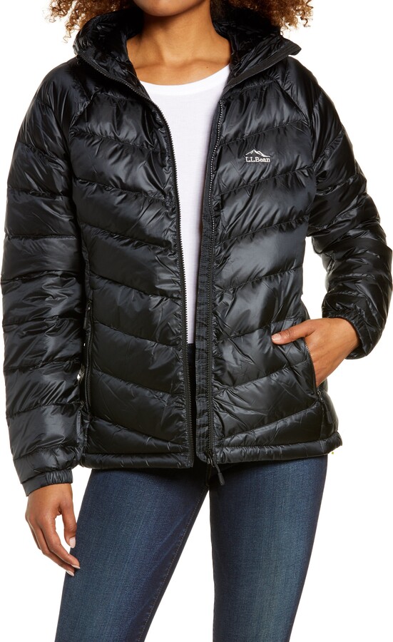 L.L. Bean Ultralight 850 Fill Power Down Hooded Jacket ShopStyle Coats