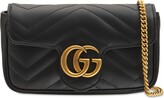 Thumbnail for your product : Gucci Supermini Gg Marmont Leather Bag