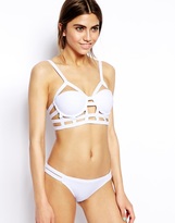 Thumbnail for your product : ASOS COLLECTION Caged Side Bikini Pant