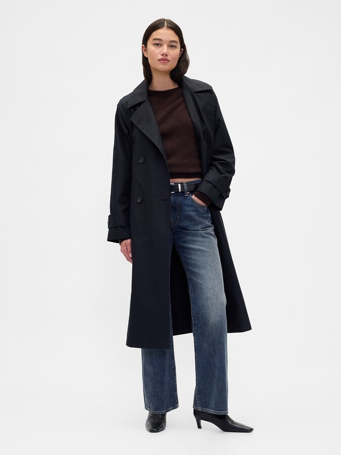 Gap Mid Rise Rigid Relaxed Flare Jeans