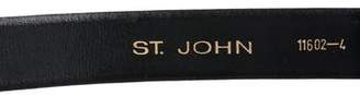 St. John Leather Waist Belt