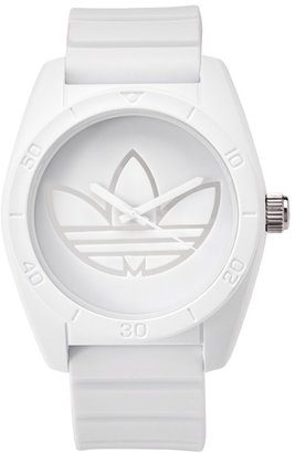 adidas ADH3198 White & Silver-Tone Watch