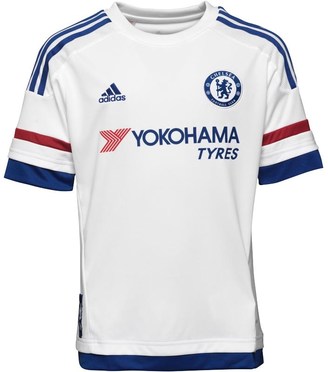 adidas Junior CFC Chelsea Away Jersey White/Chelsea Blue/Power Red
