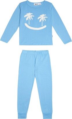 Molo Luve printed cotton-blend pajama set