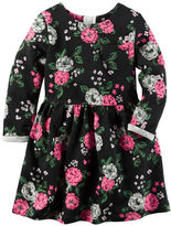 Thumbnail for your product : Carter's Floral French Terry Dress