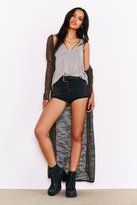 Thumbnail for your product : Urban Outfitters Staring At Stars Mesh-Stitch Maxi Cardigan