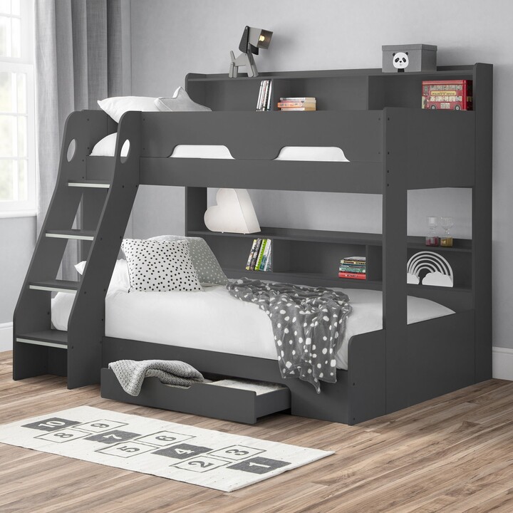 Dunelm Orion Triple Sleeper Bunk Bed Black ShopStyle