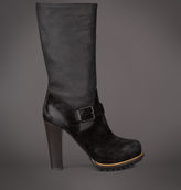 Thumbnail for your product : Belstaff STRATFIELD BOOT In Waxed Suede & Pebbled Calfskin