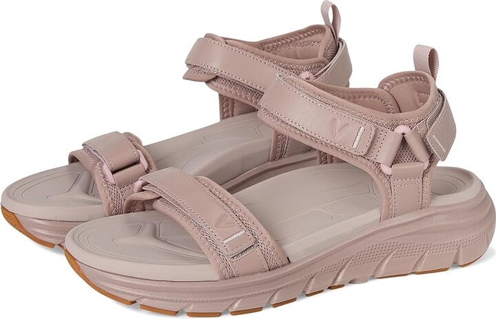 VIONIC Walk Max Wanderer Women's Wedge Shoes Magnolia Dusk Leather & Mesh : 9.5 M, Leather/Rubber