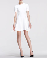 Thumbnail for your product : Stella McCartney Short-Sleeve Fit-and-Flare Dress