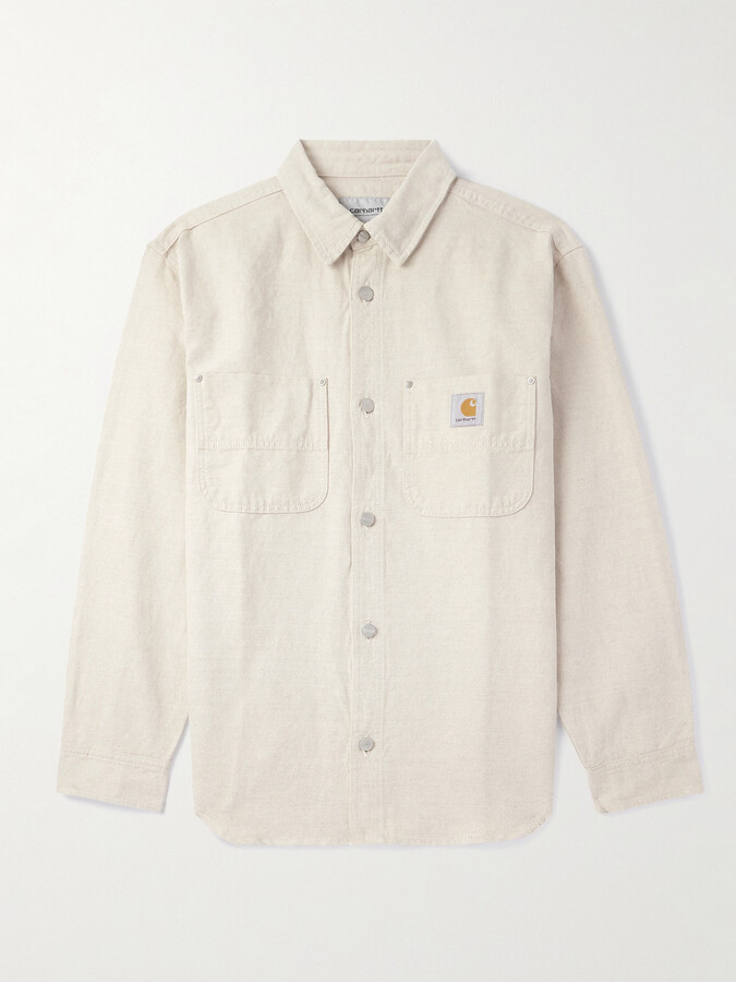 Carhartt Work In Progress Walter Cotton and Linen-Blend Canvas Shirt Jacket