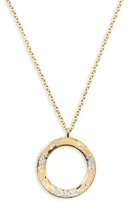 Ippolita 18K Glamazon Wavy Diamond Circle Necklace