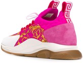 Thumbnail for your product : Versace Barocco print low-top sneakers