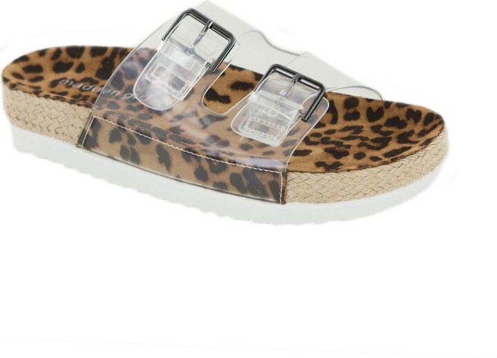 madden girl 2 buckle flatform