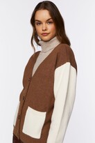Thumbnail for your product : Forever 21 Colorblock Cardigan Sweater