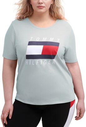 Tommy Hilfiger Plus Size Logo T-Shirt - ShopStyle