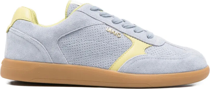 Liu Jo Connor perforated leather sneakers