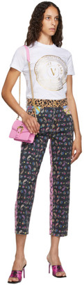 Versace Jeans Couture Jeans Couture Multicolor Mixed Print Jeans