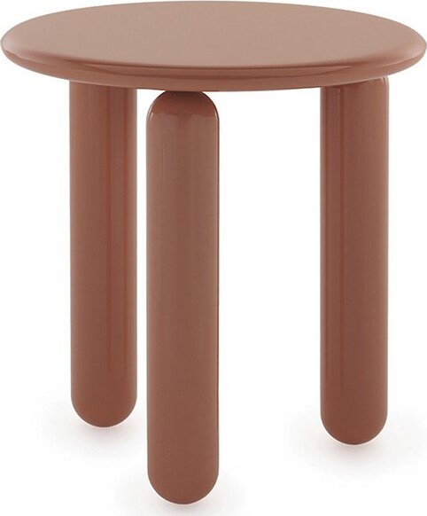 Kartell Undique Mas Side Table in Orange
